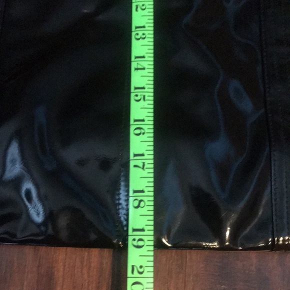 Mariah Carey Black Satchel Bag with Side Zippers - New - Picture 6 of 8